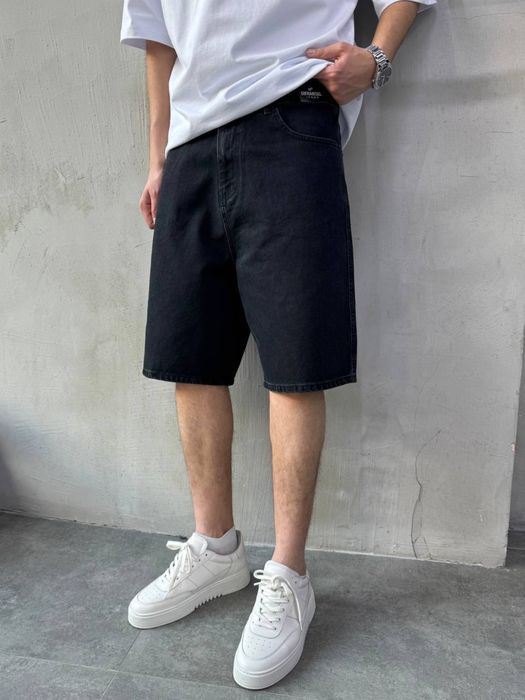 Джинсові шорти Baggy в 6-ти кольорах, широкие мужские джинсовые шорты бегги, Найкраща ціна