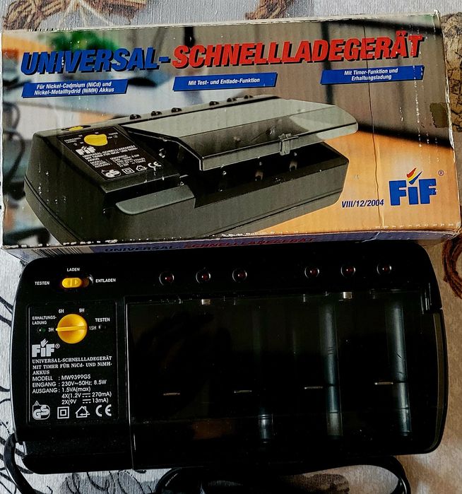 Ładowarka do akumulatorków uniwersalna