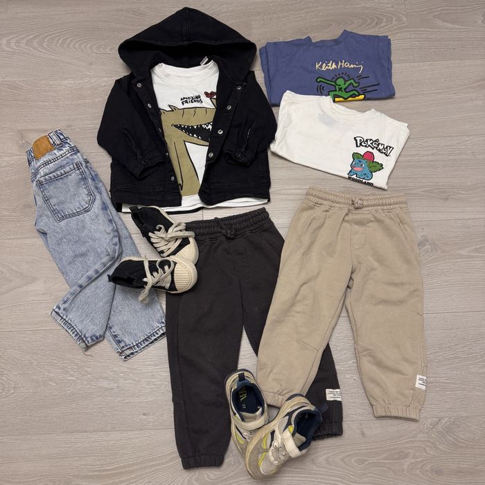 Набір, комплект речей zara з 86-104р.