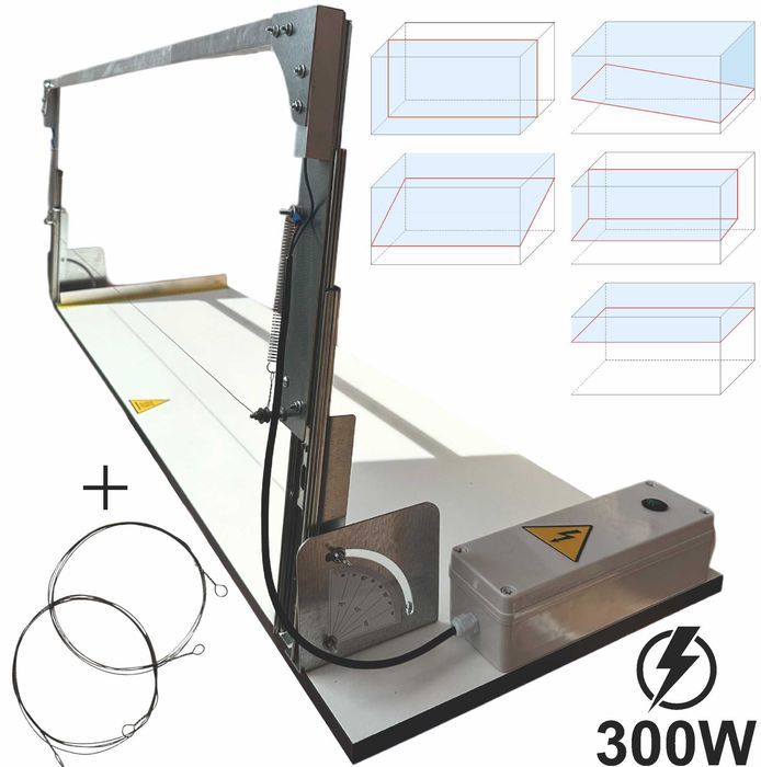 NOWA Maszyna gilotyna do cięcia XPS / styroduru / styropianu 127cm / 300W / wysyłka