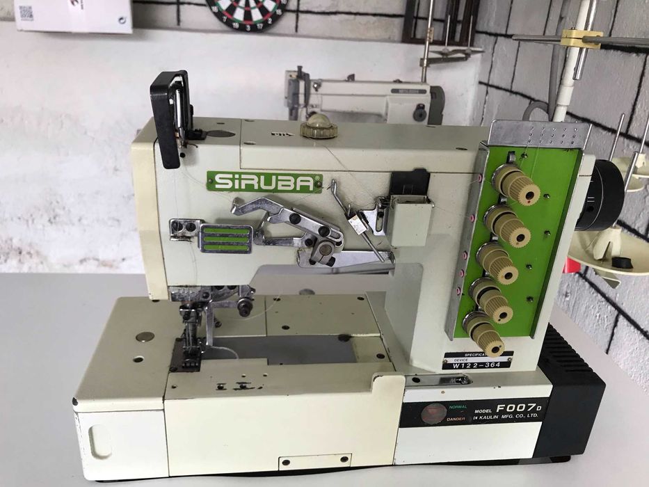 Maquina Industrial Ponto Corrido C/Corte Linha Mt Boa