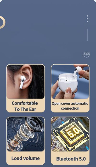 Продам наушники беспроводные новые.