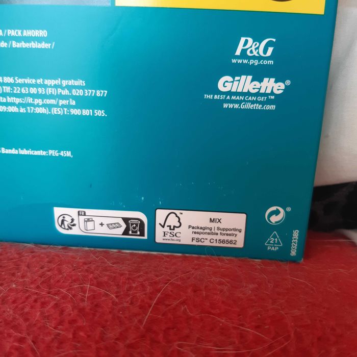Gillette Mach3 Nowe.! Orginalne..! wkłady do maszynki, Pakiet 18 szt ..1
