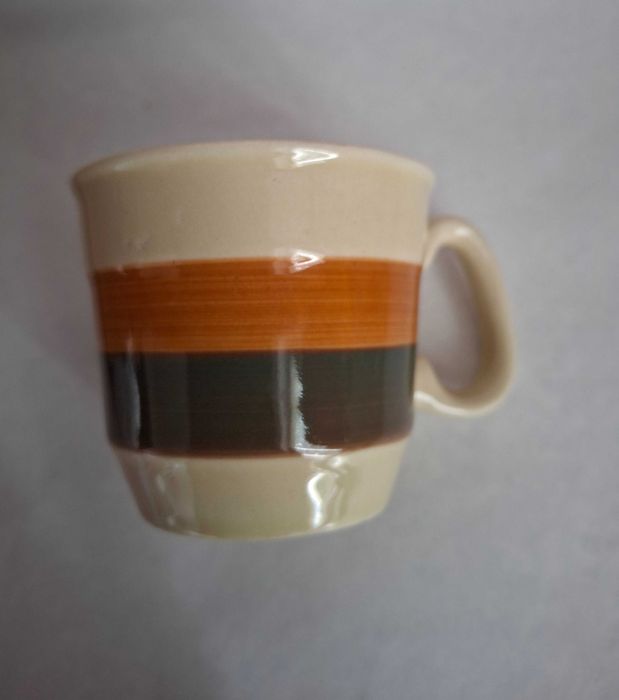 Filiżanka i spodek porcelit Pruszków