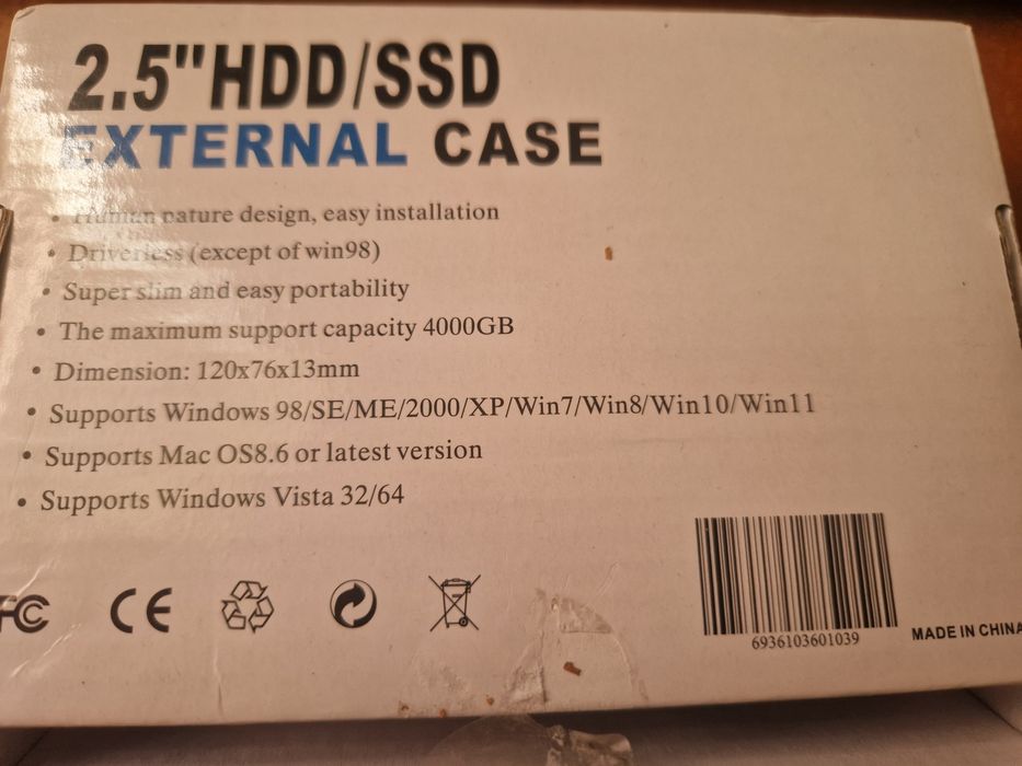 Dysk przenośny do konsoli, komputera,laptopa