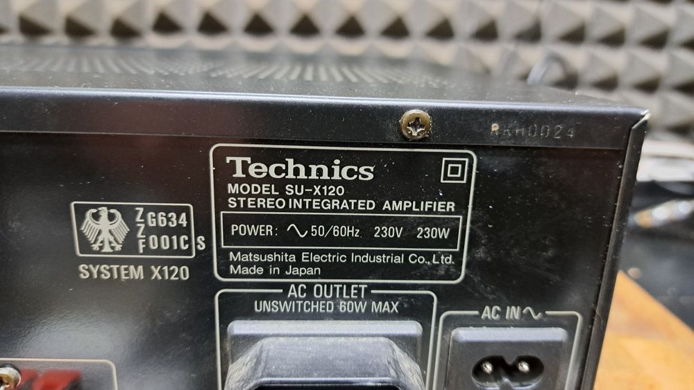 Wzmacniacz Technics SU-X120 midi 36cm