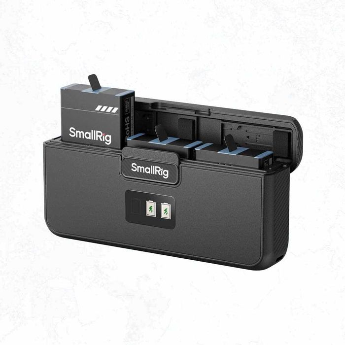 Комплект акумуляторів SmallRig 3-Battery with Charging Case GoPro 12/11/10/9 4565