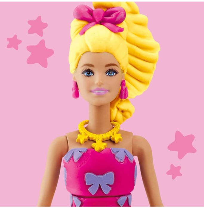 Barbie, Play-Doh Barbie Ruffles and Bows Set, барбі плей до