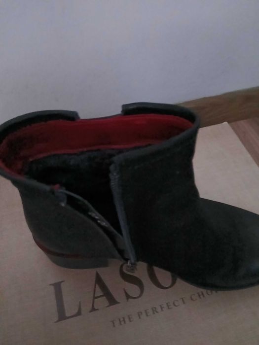 Kozaki damskie Lasocki skóra jak nowe