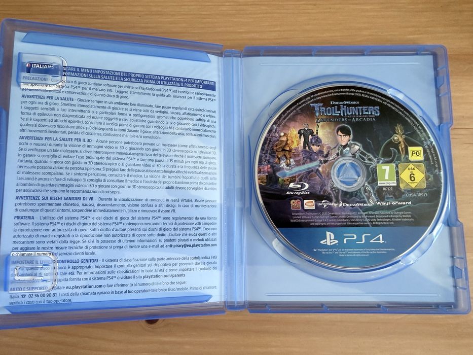 Gra PS4 Troll Hunters Lowcy Troli
