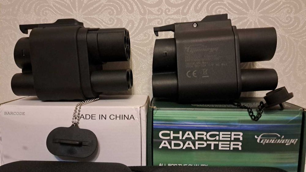 Guwieyg. модель 2026 р. Адаптер перехідник CCS2-CCS1 для авто з США