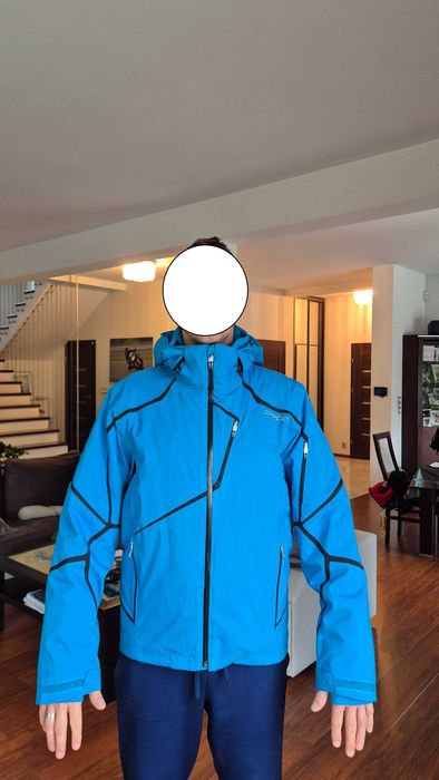 SPYDER kurtka narciarska rozmiar L niebieska