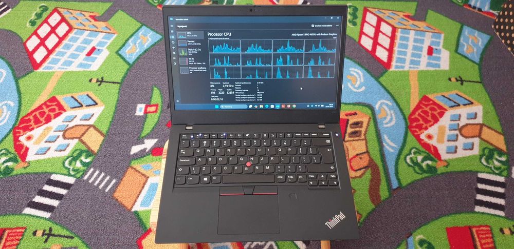 Ryzen PRO 16GB RAM 512GB SSD 14" Lenovo ThinkPad Office 2021, jak nowy