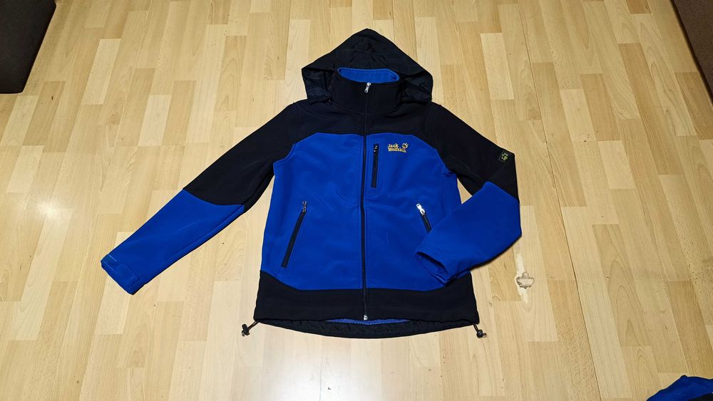 Męska kurtka softshell JACK WOLFSKIN r.S stan bardzo dobry