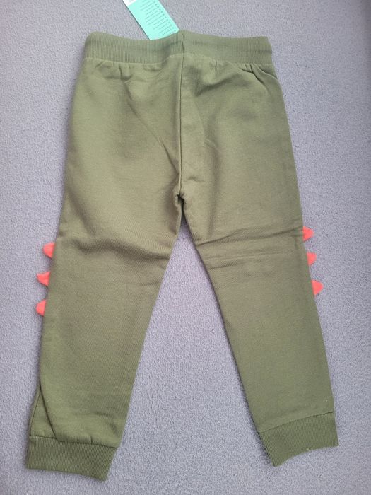 Nowe spodnie r. 98, chłopięce, khaki