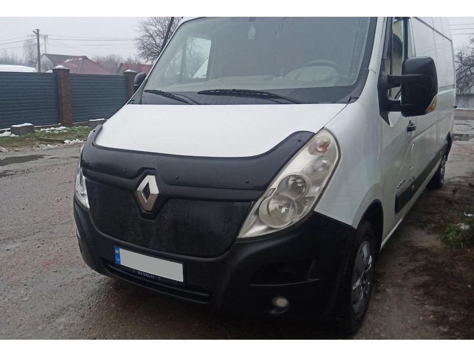 Renault Master 2014+ Зимова решітка радіатора (верхня) матова