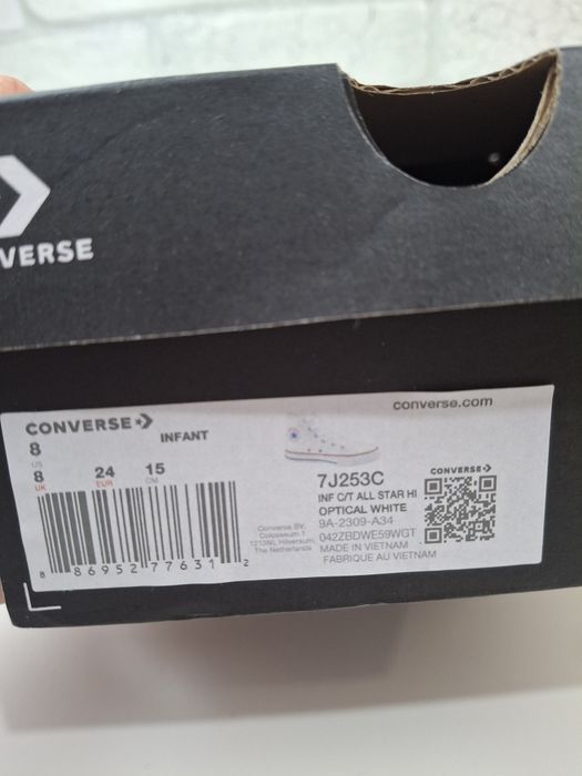 Trampki sneakersy Converse All Star Infant r.24