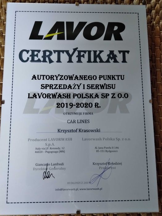 Myjka Lavor HYPER HTR 2021 LP - gorąca woda