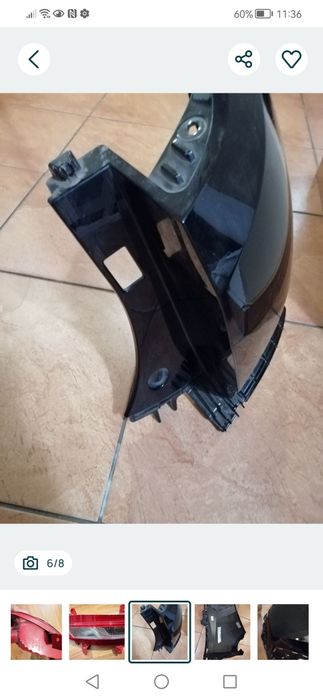 Hyundai Tucson  podłużnica  zderzak lampa gril