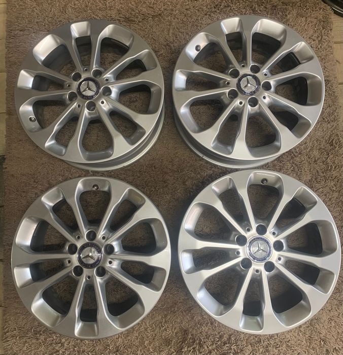 Диски R17 5*112 ET 38 Mercedes + датчик тиску