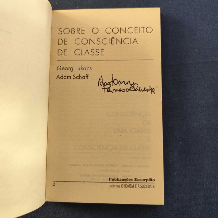Georg Lukacs e Adam Schaff - Sobre o conceito de consciência de classe