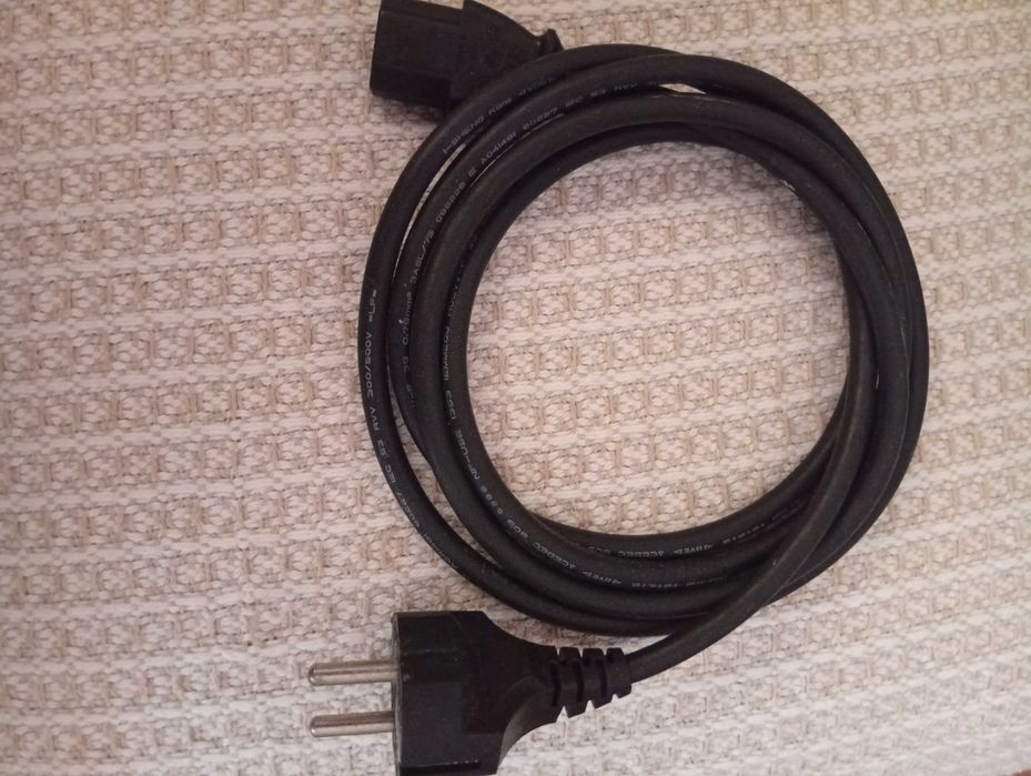 Cabo Alimentação Computador/Monitor