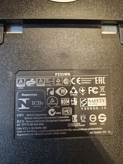 Monitor DELL P2314Ht