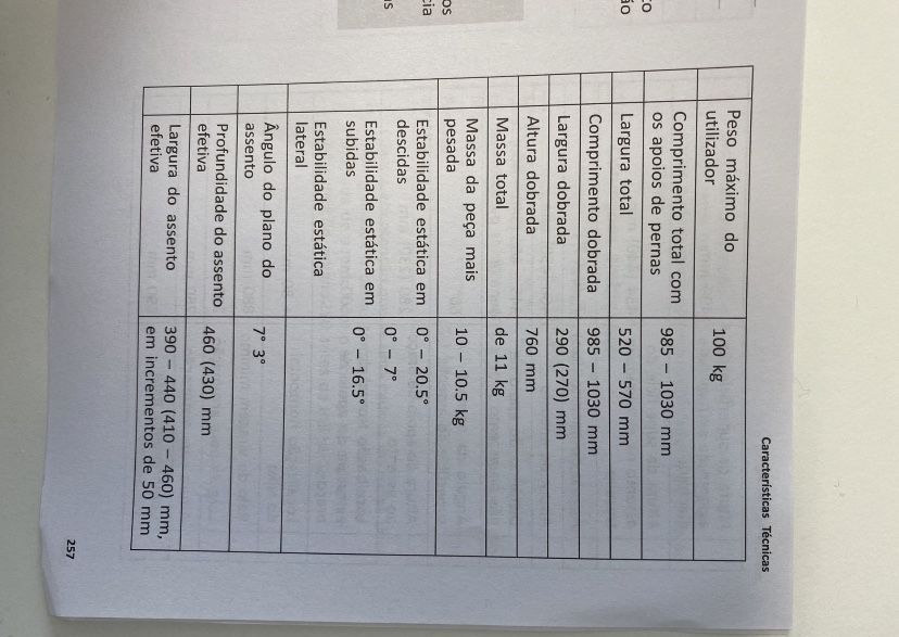 Cadeira de rodas em aluminio super leve