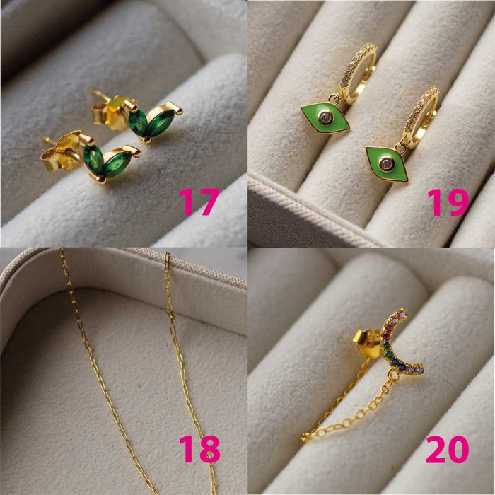 Bijuteria Prata de Lei S925 - Brincos, Colares e Anéis - Revenda