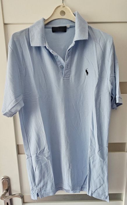 Ralph lauren L koszulka t shirt bluzka  granatowa 100% oryginał bawełna  konik