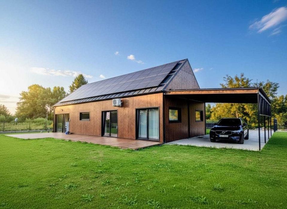 Nowoczesny dom zeroemisyjny w Jarosławiu - 180 m² + 8,5 ara działki