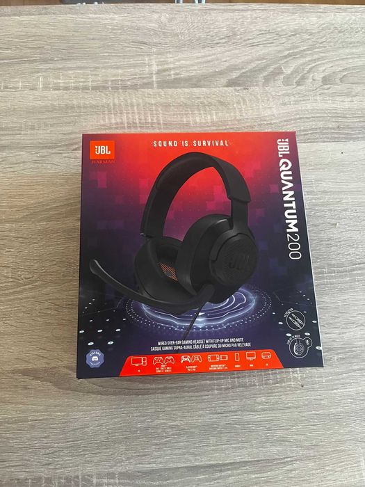 Headphones gaming jbl NOVOS, caixa selada