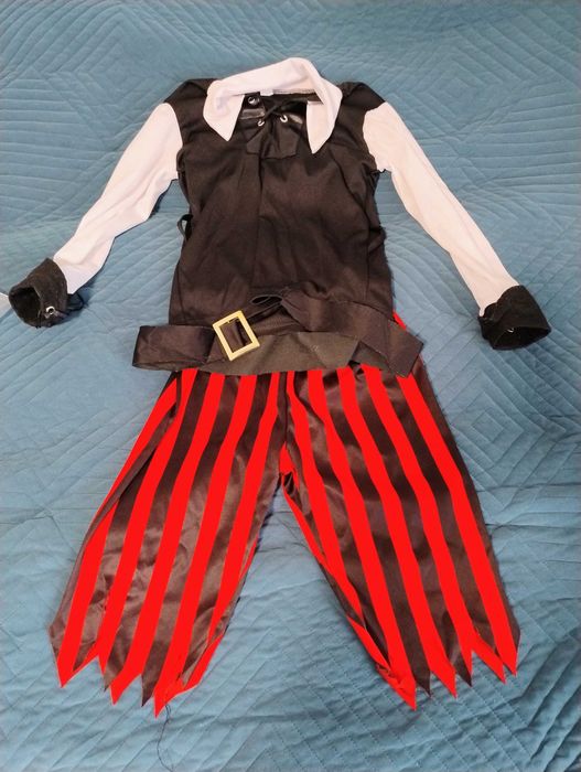 Strój karnawałowy pirata dla 3-4 -5 latka