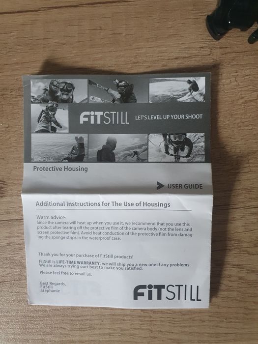 Wodoodporna obudowa kamery sportowej