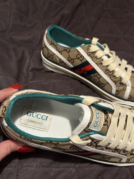 Tramkki buty tenisówki Gucci Tennis