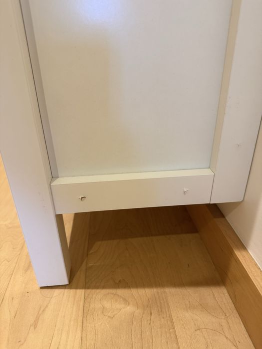 Sapateira branca gama  Hemnes ikea