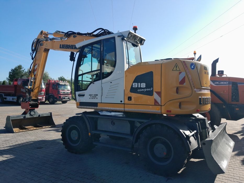 Roboty ziemne usługi koparką kołową