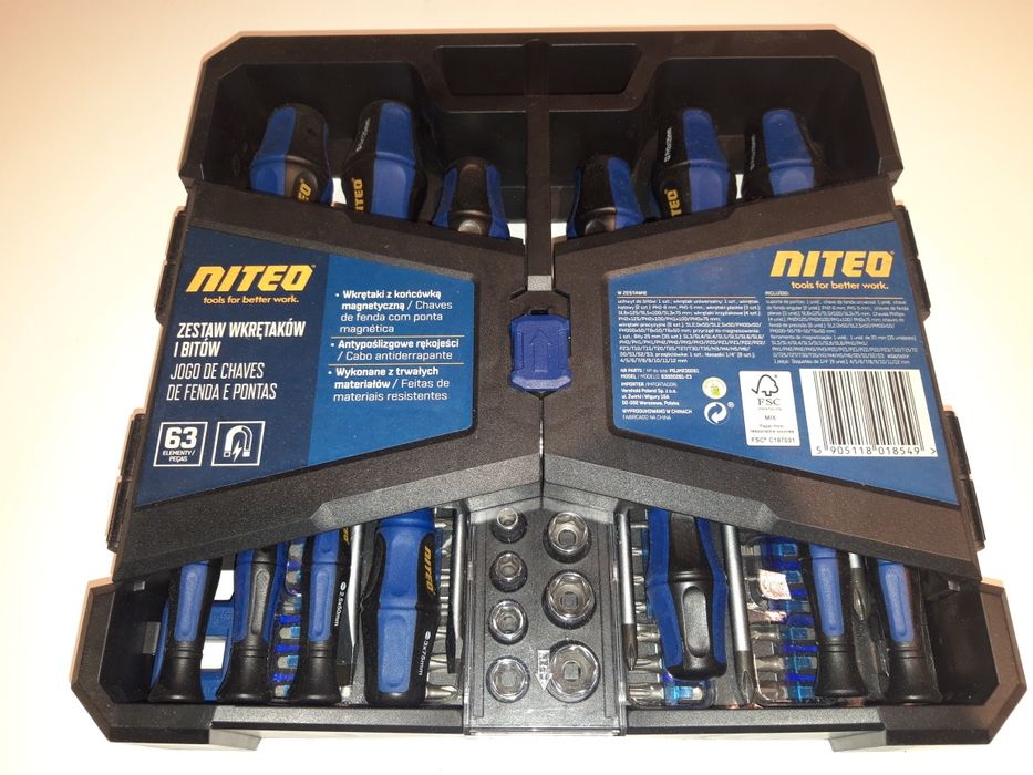 Zestaw wkrętaków wkrętaki śrubokręt śrubowkręt śrubokręt bity pz1 ph1