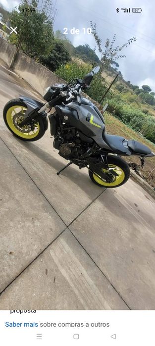 Yamaha MT 07 2017
