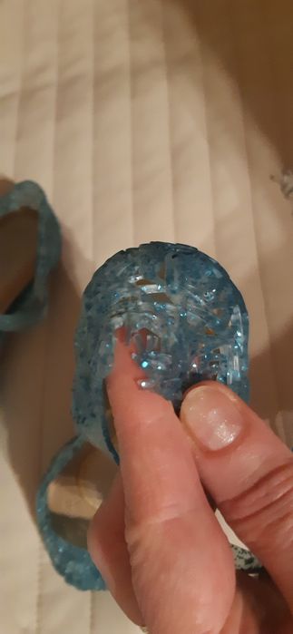 Sukienka, kostium Elsa 4-6 lat plus dodatk rezerwacja i