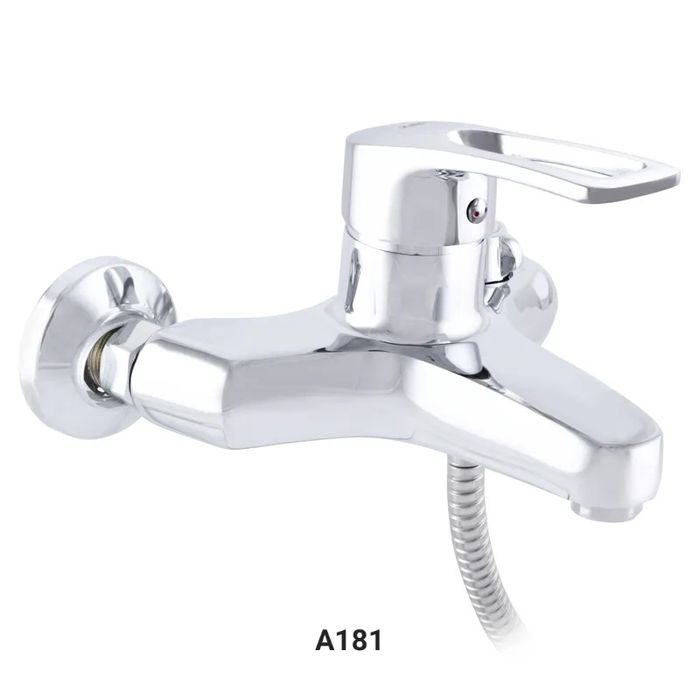 Змішувач для ванної хромований