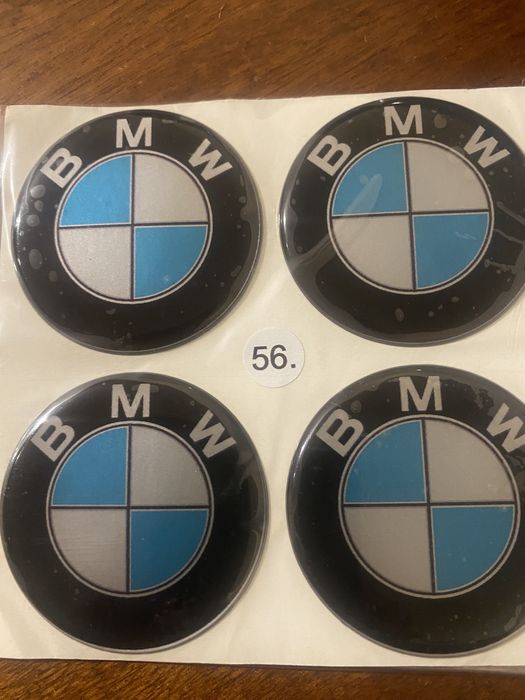 Емблема наклейка BMW 4 шт.