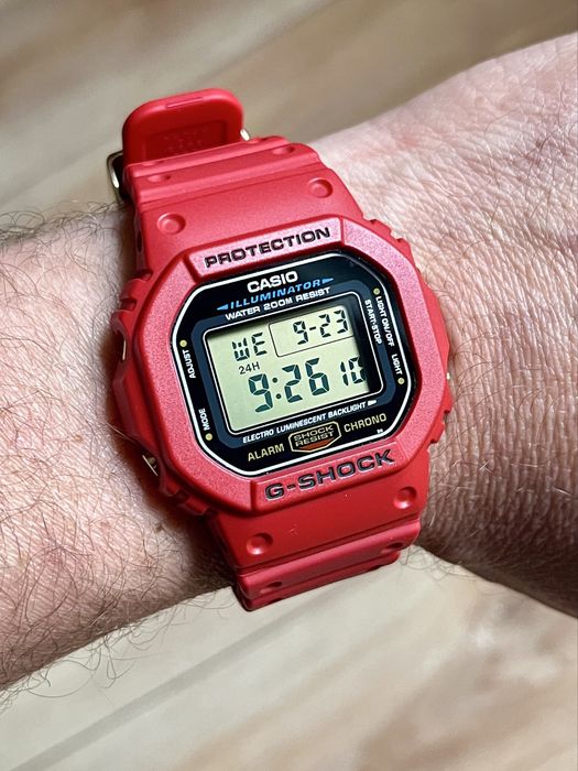 OKZAJA! G-Shock DW-5600 pasek + bezel