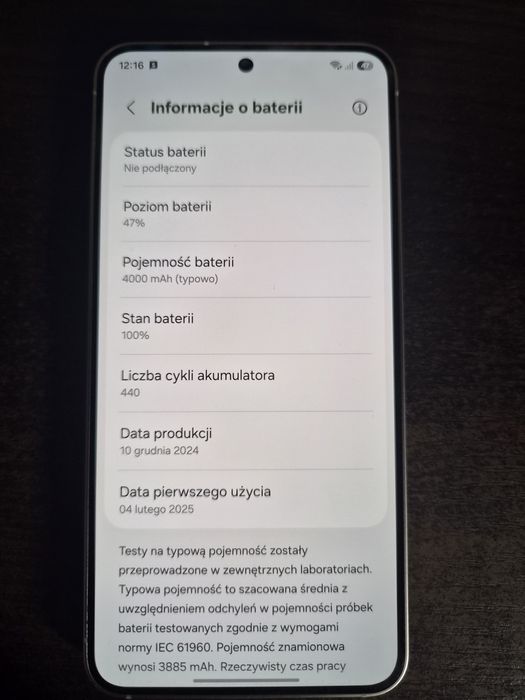 Samsung S25 zloty 256gb Gwarancja