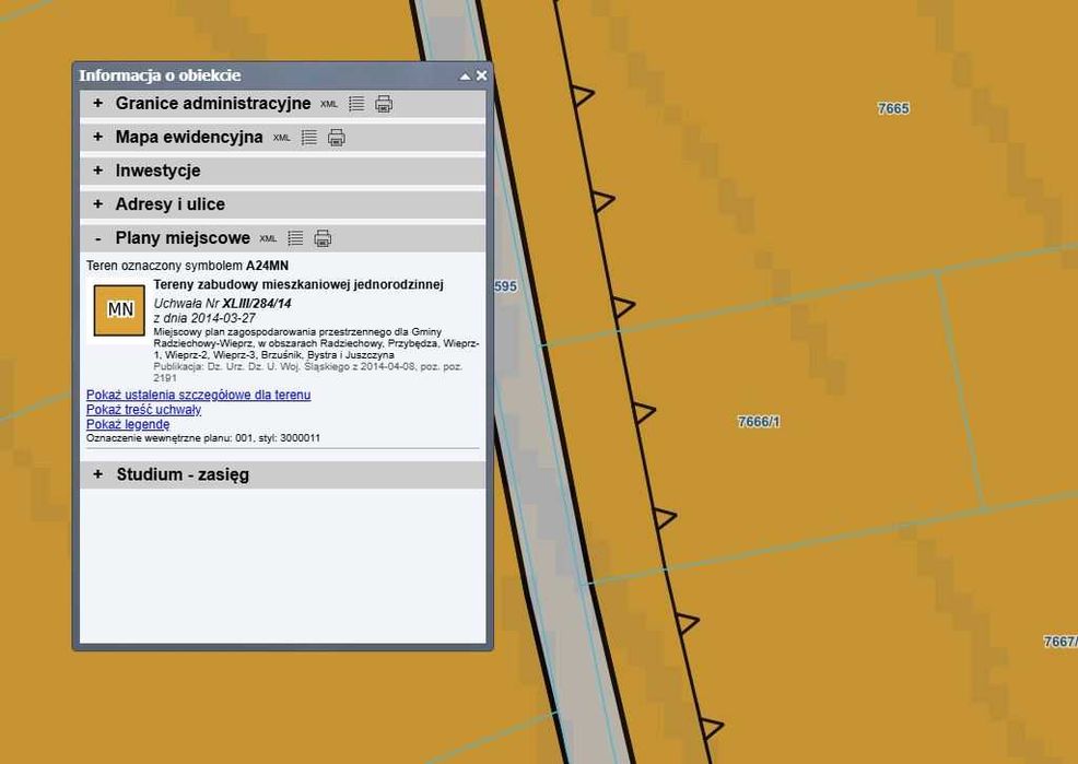 Działka budowlana 858 m² - uzbrojona - 7666/1 - Radziechowy - Widok 3