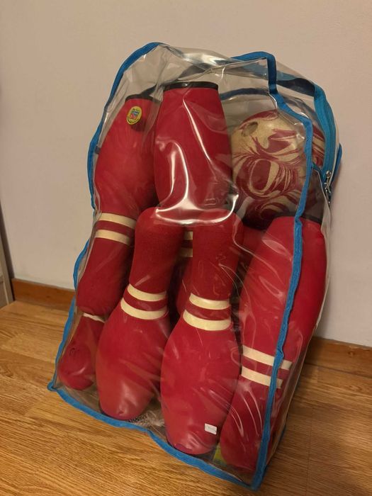 Conjunto Bowling compacto + Bola + Mochila | 12,99€