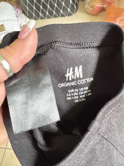Spodnie 56 cm niemowlęce H&M