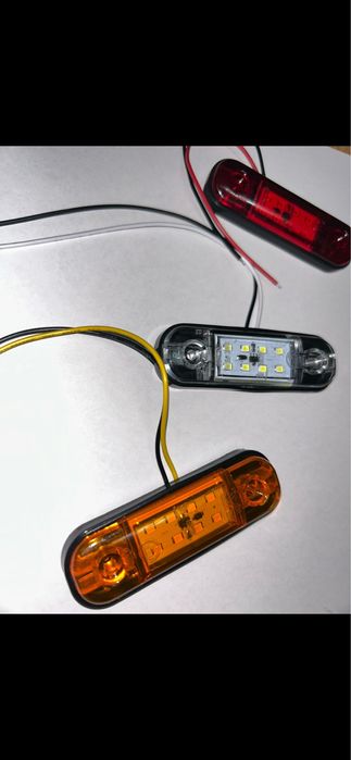 Obrysówki led 12-24 do przyczep przyczepki samochodu