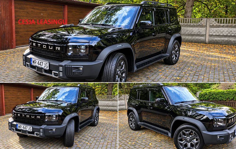 Jetour T2 JETOUR T2 2025 | 2.0 Turbo | 4x4 | Automat| Czarny | CESJA LEASINGU