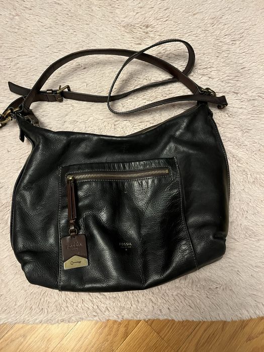 Шкіряна сумка Fossil